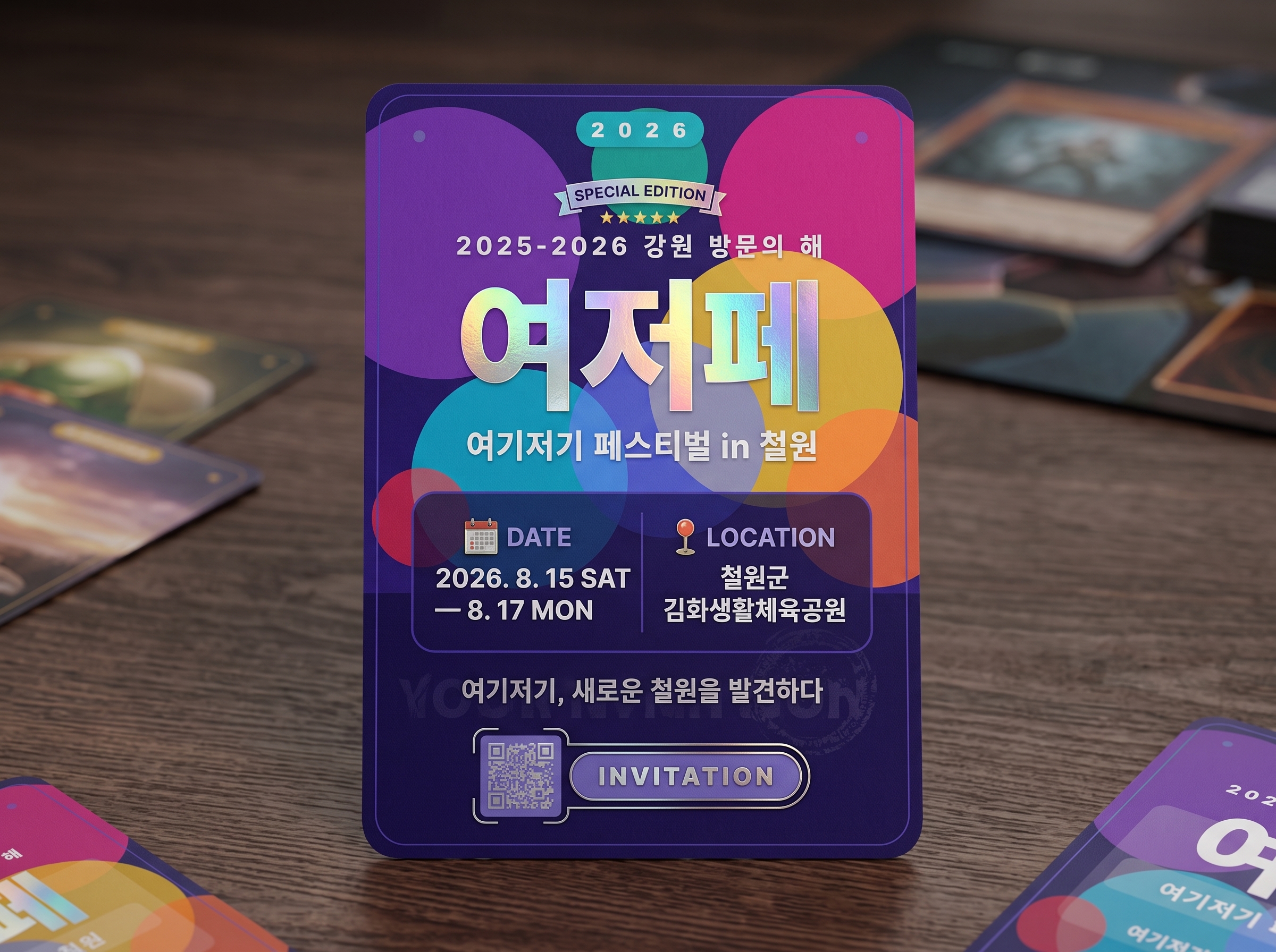 여기저기 페스티벌 in 철원 초대장